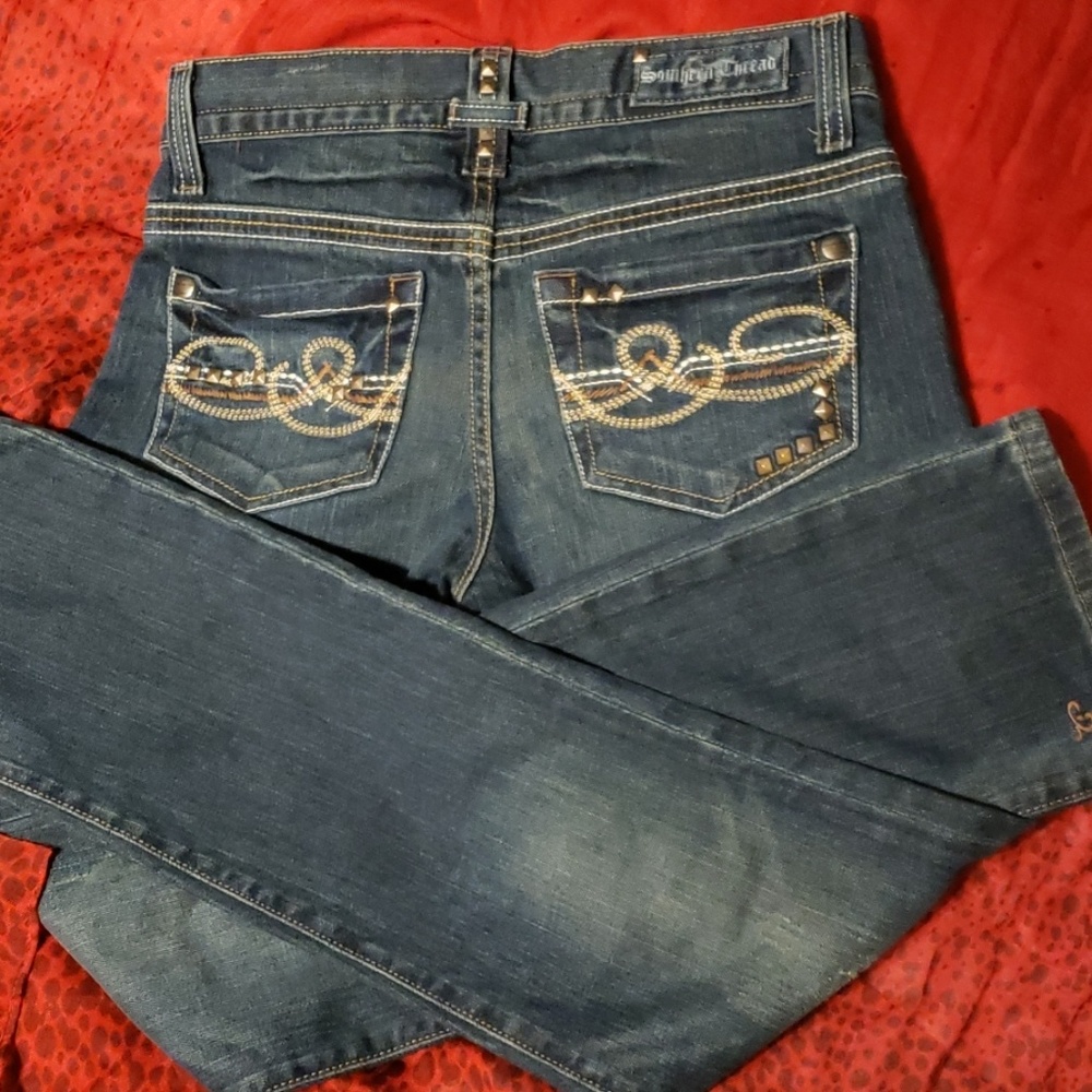 Ladies denim jeans